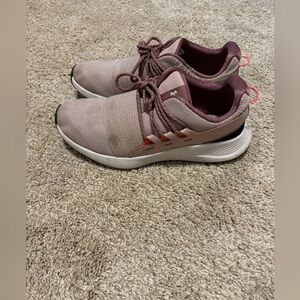 Under Armour Charged Size 9.0 Breathe Lace Pink Textile Womens Shoes